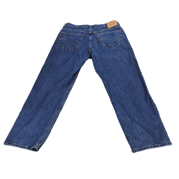 Vintage Levis 550 Jeans Mens Sz 40x32 Blue Medium Wash Denim Gorpcore Y2k Jean - Picture 2 of 16